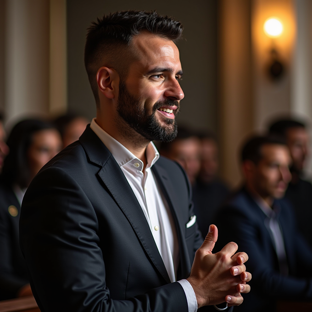 Mens Leadership Community - Religious-based men's ministry providing leadership support and civic engagement for men's social development